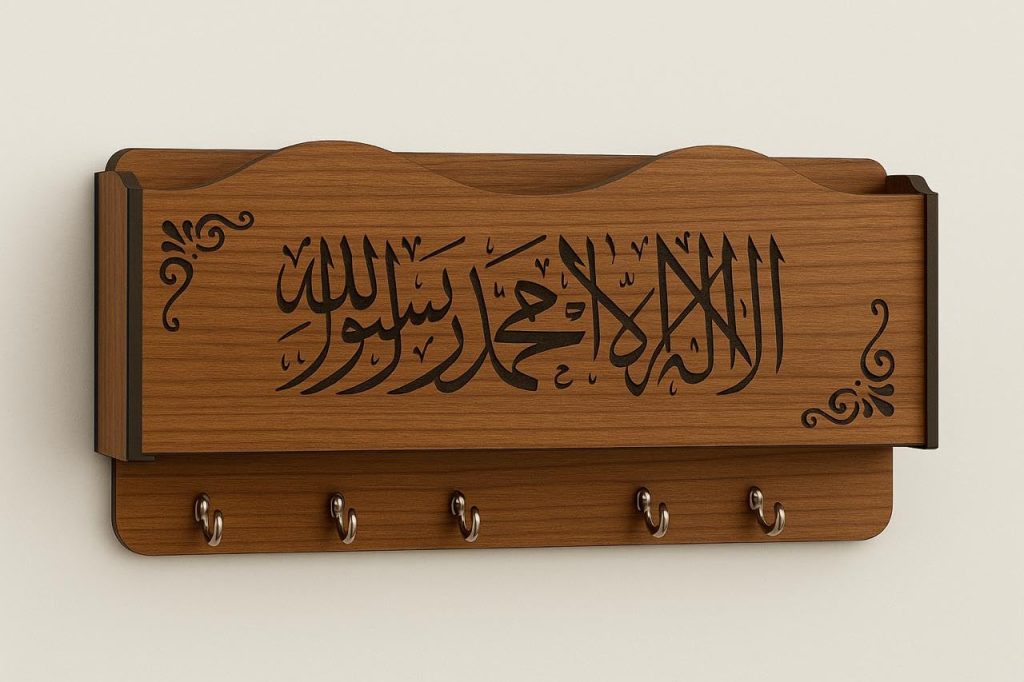 wooden key holder