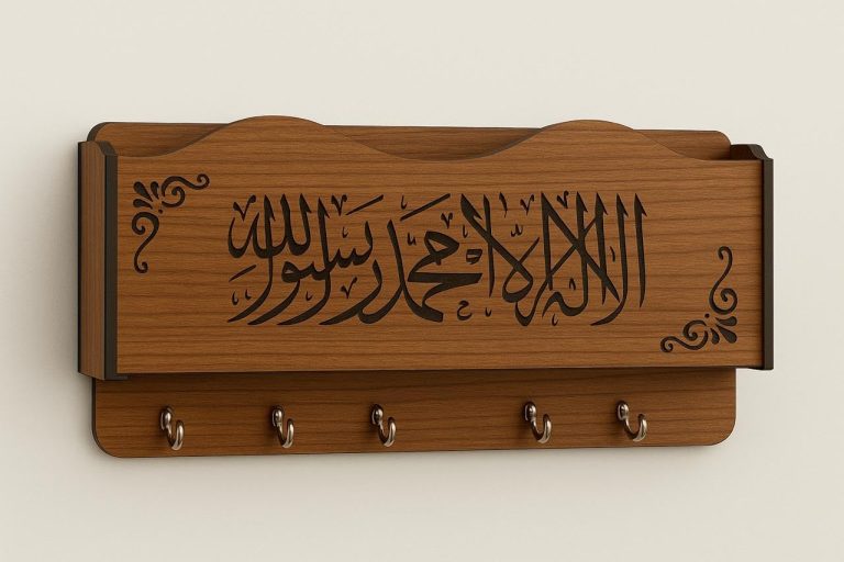 wooden key holder