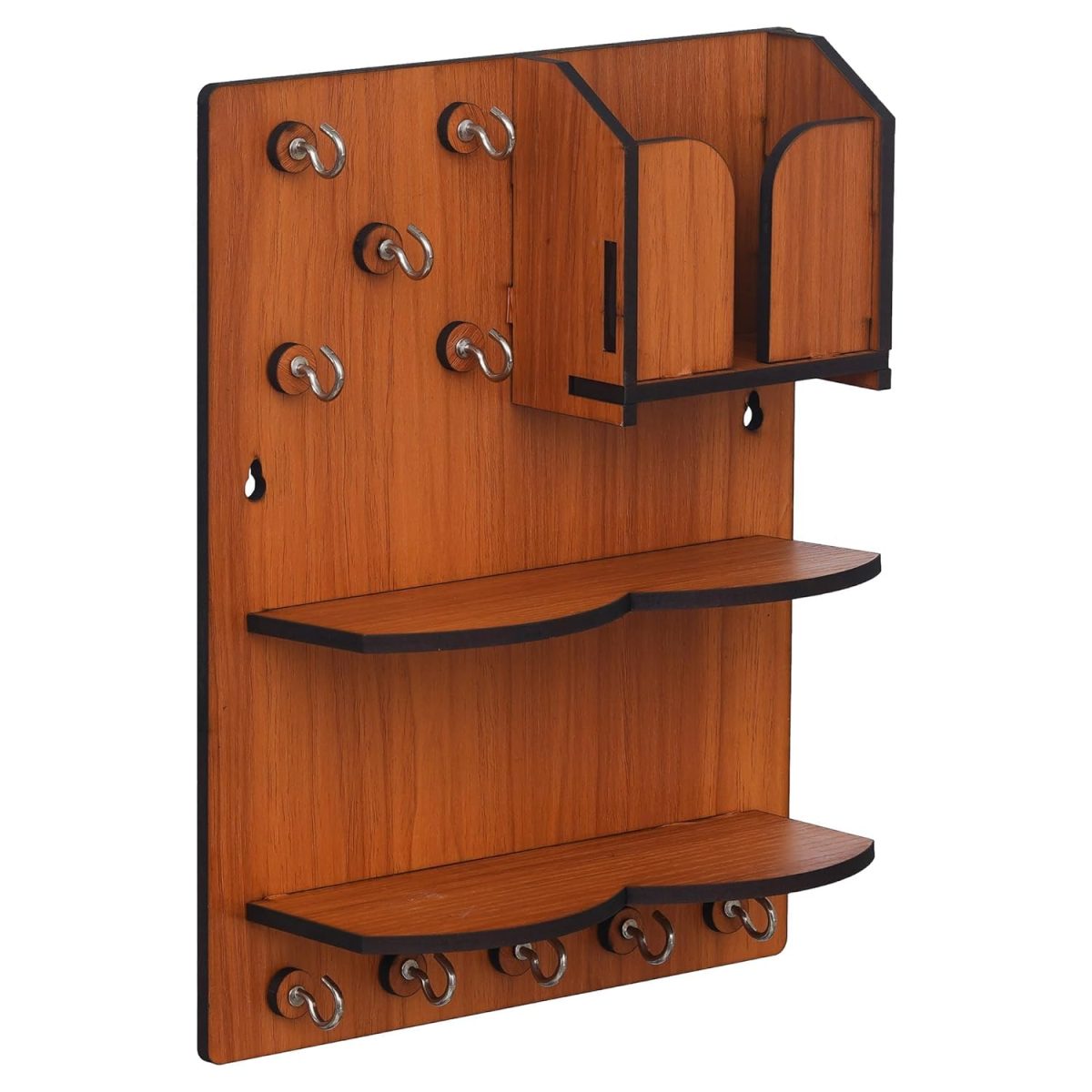 wooden key chain holder