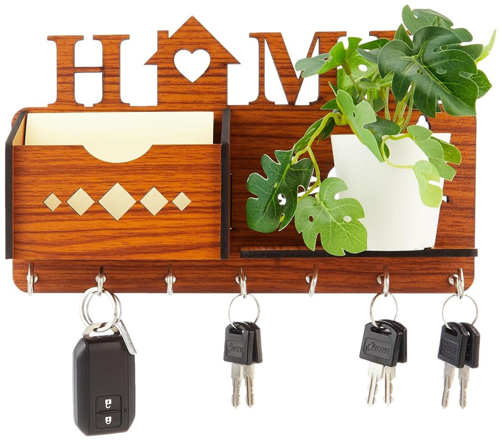 wooden key holder