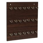 21 hooks wooden key holder