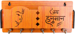 jai hanuman wooden key holder