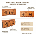 jai shree ram key holder