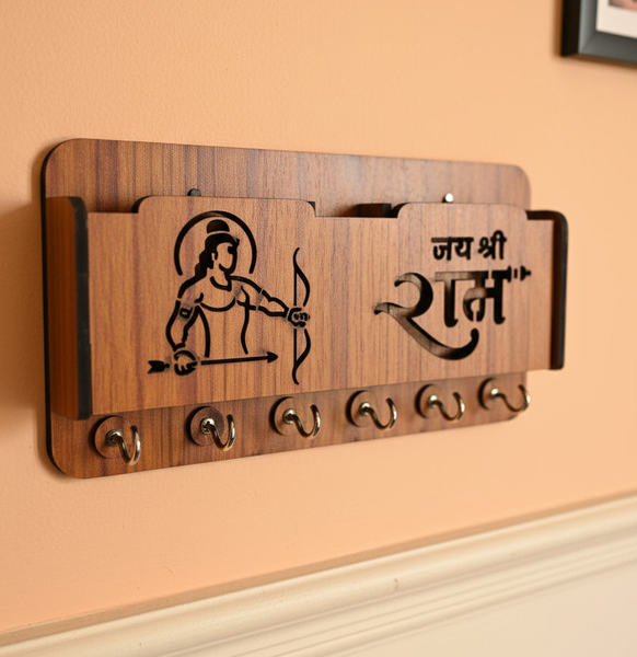 wooden key holder