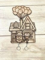 up wooden key holder